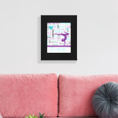 Gymnastik Leinwand Gym Kunst Personalisiert (Insitu (Wohnzimmer))