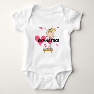 GYMNASTIK - Liebe-Gymnastik-T-Shirts und Geschenke Baby Strampler