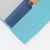 Gymnastik Lila Aquamarin Gradient 3 Foto Personali Fleecedecke (Ecke)