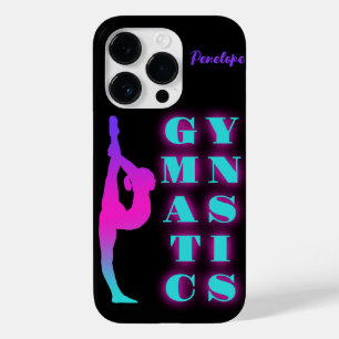 Gymnastik Lila Rosa Türkis Ombre Personalisieren Case-Mate iPhone 14 Pro Hülle