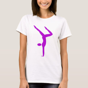 Gymnastik - Lila T-Shirt