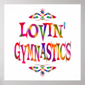 Gymnastik Lover Poster (Vorne)