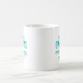 Gymnastik machen mich glücklich kaffeetasse (Mittel)