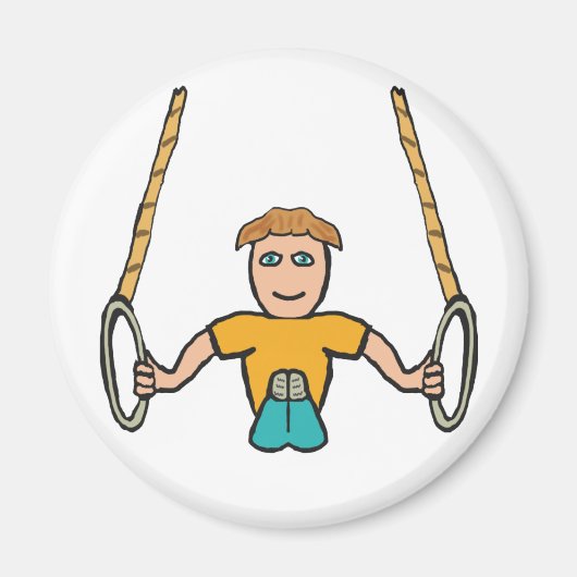 Gymnastik Magnet (Vorne)