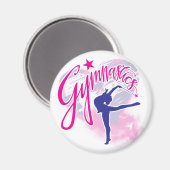 Gymnastik Magnet (Vorderseite/Rückseite)