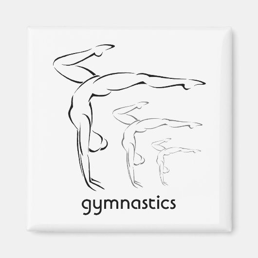 Gymnastik Magnet (Vorne)