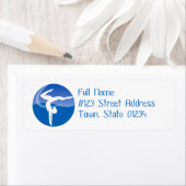 Gymnastik Mailing Labels (Insitu)