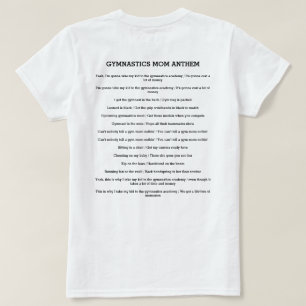 Gymnastik Mama Anthem - Gymnastik Remix der Altsta T-Shirt