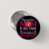 Gymnastik Mama Button (Vorne & Hinten)