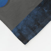 "Gymnastik Mama" Fleecedecke. Fleecedecke (Ecke)