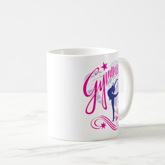 Gymnastik Mama Kaffeetasse (VorderseiteRechts)