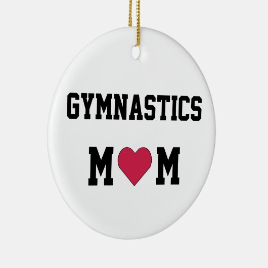 Gymnastik-Mama Keramikornament (Rechts)