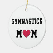 Gymnastik-Mama Keramikornament (Links)