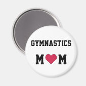 Gymnastik Mama Magnet (Vorderseite/Rückseite)