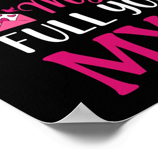 Gymnastik Mama Poster (Ecke)