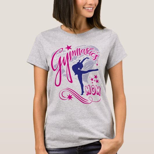 Gymnastik Mama T-Shirt (Vorderseite)