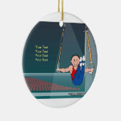 Gymnastik - Mann Keramikornament (Rechts)