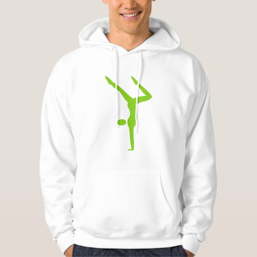 Gymnastik - Mars Green Hoodie (Vorderseite)
