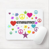 Gymnastik mit Mischgraphiken Mousepad (Mit Mouse)