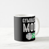 Gymnastik-Modus Cool Gymnastik Kaffeetasse (VorderseiteRechts)