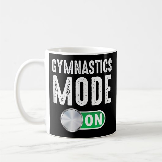 Gymnastik-Modus Cool Gymnastik Kaffeetasse (Links)