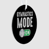 Gymnastik-Modus Cool Gymnastik Ornament (Vorderseite)