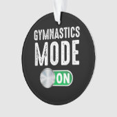 Gymnastik-Modus Cool Gymnastik Ornament (Vorderseite)