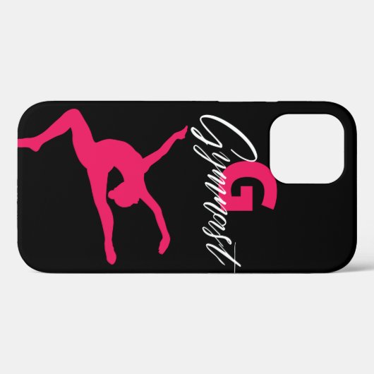Gymnastik Monogram G ist für Gymnast Case-Mate iPhone Hülle (Rückseite (Horizontal))