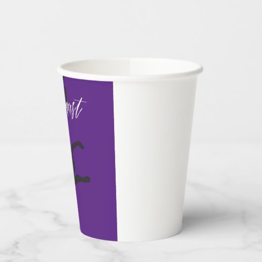 Gymnastik Monogram G ist für Gymnast Pappbecher (Links)