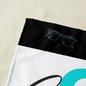 Gymnastik Monogram G ist für Gymnast Strandtuch (Beispiel)