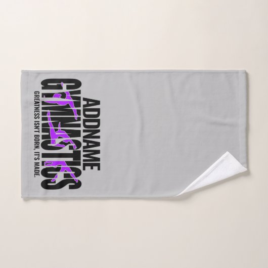 Gymnastik NAME Acrobatic Team Handspring Gymnast Badhandtuch Set (Handtuch)