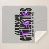 Gymnastik NAME Acrobatic Team Handspring Gymnast Sherpadecke (Vorderseite (Horizontal))