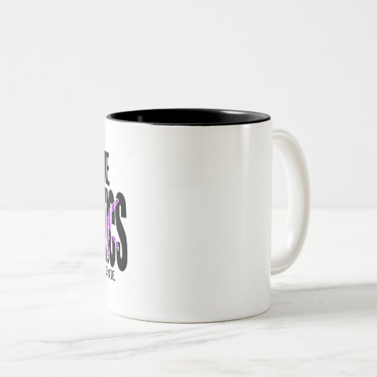 Gymnastik NAME Acrobatic Team Handspring Gymnast Zweifarbige Tasse (VorderseiteRechts)