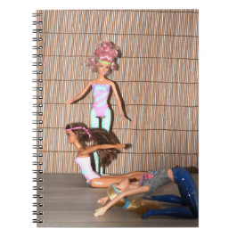 Gymnastik. Notizblock