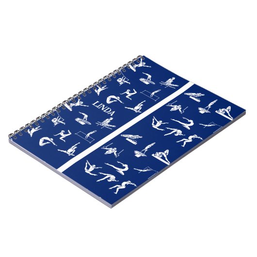 Gymnastik Notizblock (Linke Seite)