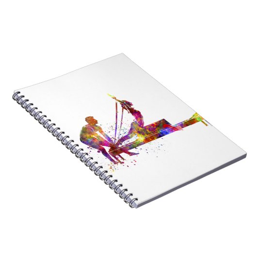 Gymnastik Notizblock (Rechte Seite)