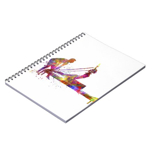 Gymnastik Notizblock (Linke Seite)