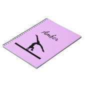 "Gymnastik-" Notizbuch Notizblock (Linke Seite)