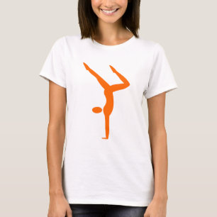 Gymnastik - Orange T-Shirt