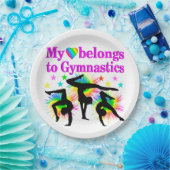 GYMNASTIK PAPPTELLER (Party)