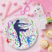 Gymnastik Pappteller (Party)