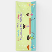 Gymnastik Party Banner (Vertikal)