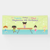 Gymnastik Party Banner (Horizontal)