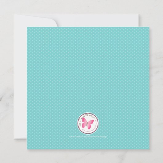 Gymnastik Party Einladung (Rückseite)