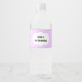 Gymnastik Party Wasser Flasche Etikett (Vorderseite)