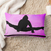 Gymnastik Pastel Uneven Bars Throw Kissen (Decke)