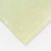 Gymnastik Pastell Pink Blau Gelb Personalisiert Fleecedecke (Ecke)