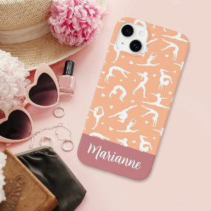 Gymnastik Peach Individuelle Name Girlie Case-Mate iPhone 14 Plus Hülle