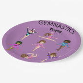 Gymnastik personalisiert Gymnastik PAPER TELLER (Schrägansicht)