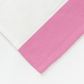 Gymnastik personalisierte Vlies Decke. Fleecedecke (Ecke)